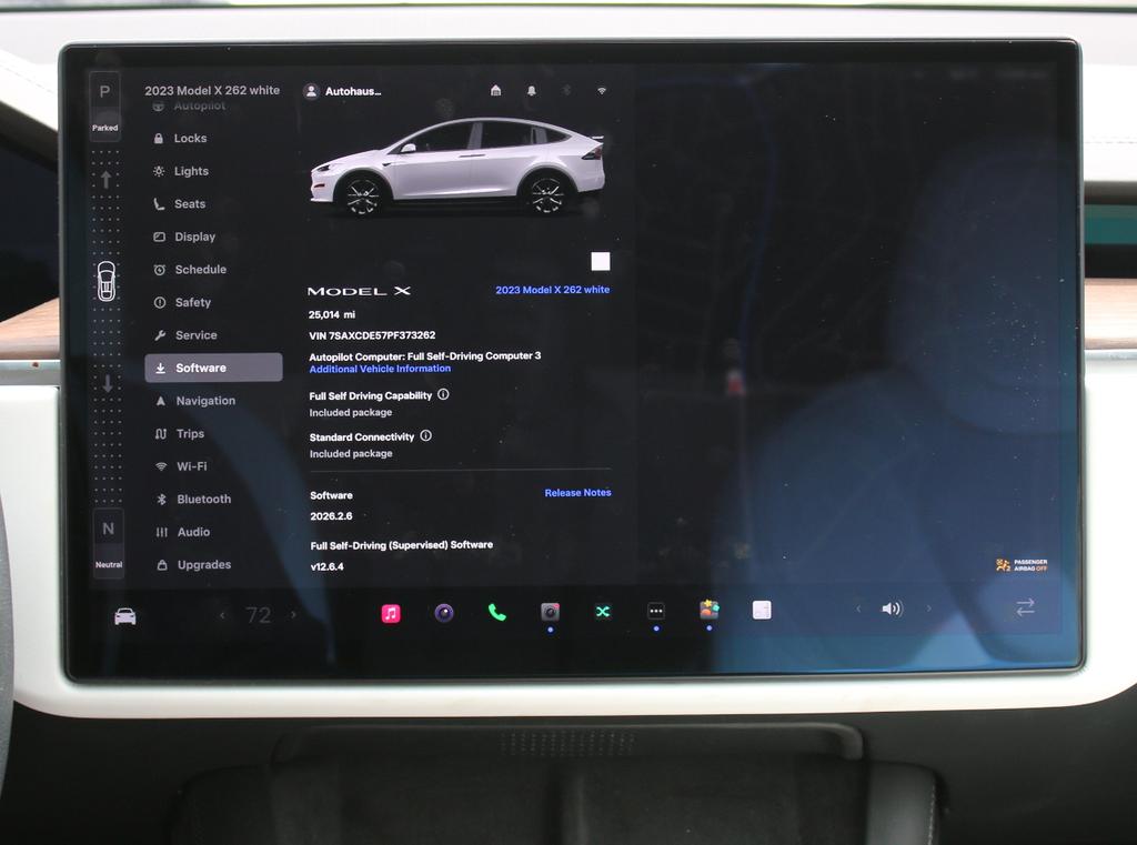 used 2023 Tesla Model X car, priced at $48,900