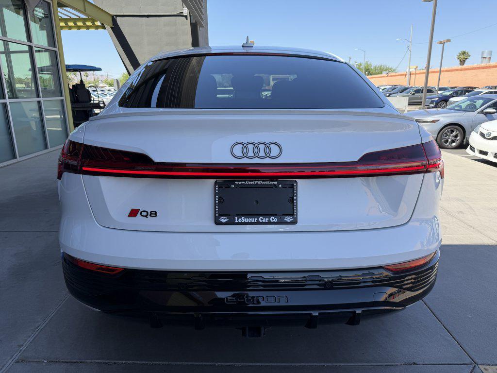 used 2024 Audi Q8 e-tron car, priced at $44,777