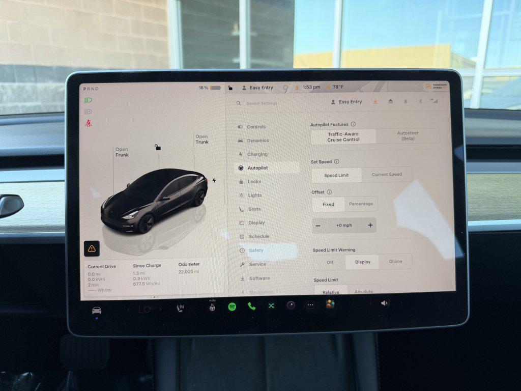 used 2023 Tesla Model 3 car, priced at $24,677