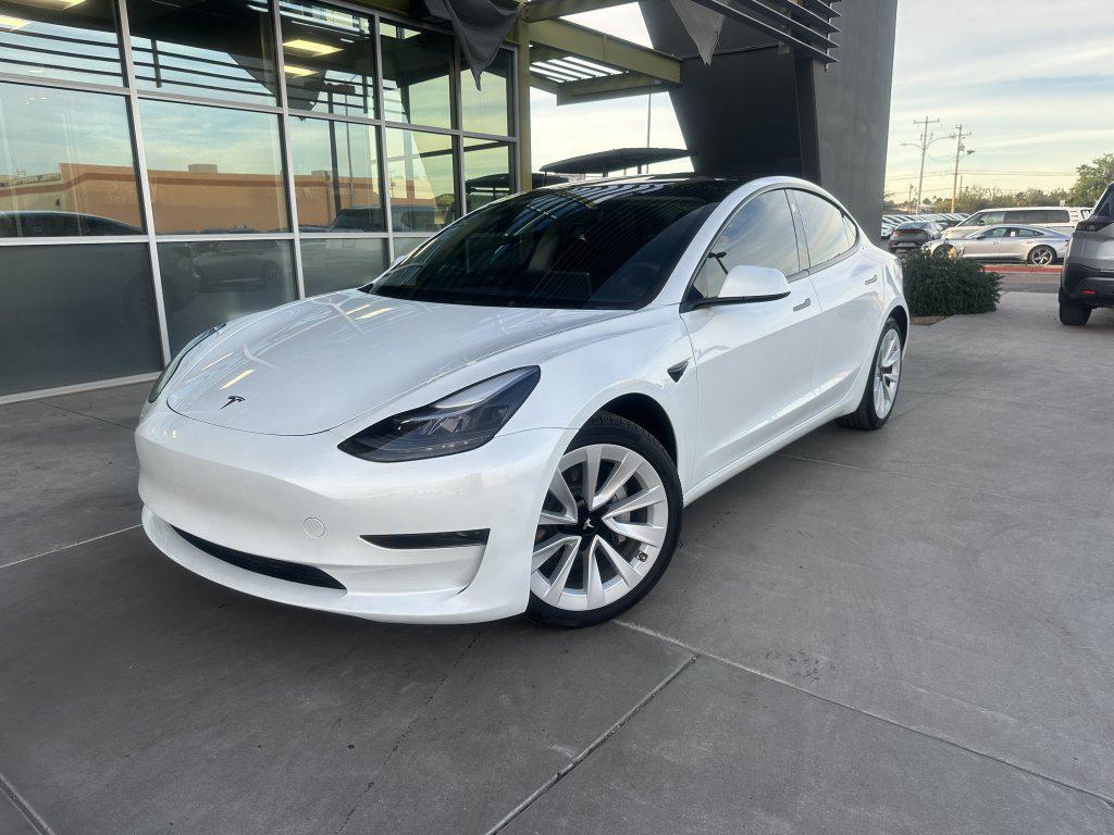 used 2023 Tesla Model 3 car, priced at $25,277