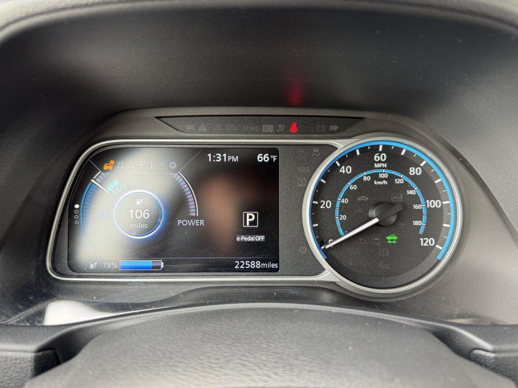 used 2021 Nissan Leaf car, priced at $13,397