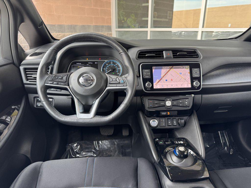 used 2021 Nissan Leaf car, priced at $13,397