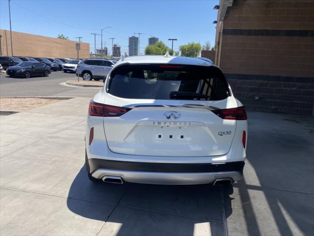 used 2022 INFINITI QX50 car, priced at $25,987