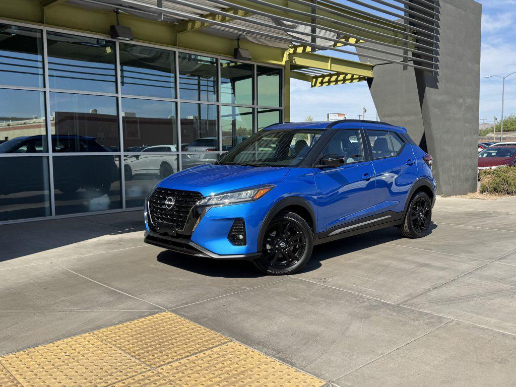 used 2023 Nissan Kicks car, priced at $18,697