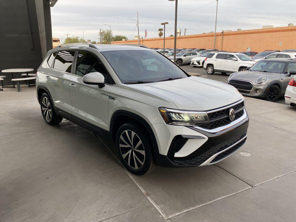 used 2022 Volkswagen Taos car, priced at $19,697