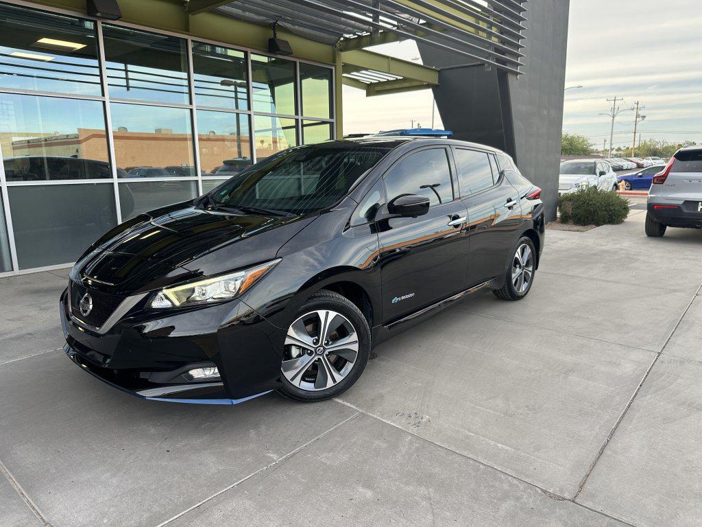 used 2019 Nissan Leaf car, priced at $12,277