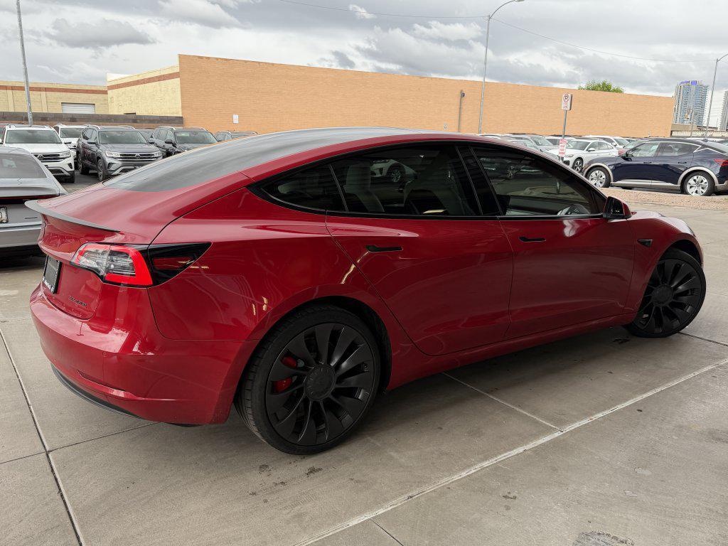 used 2022 Tesla Model 3 car, priced at $28,277