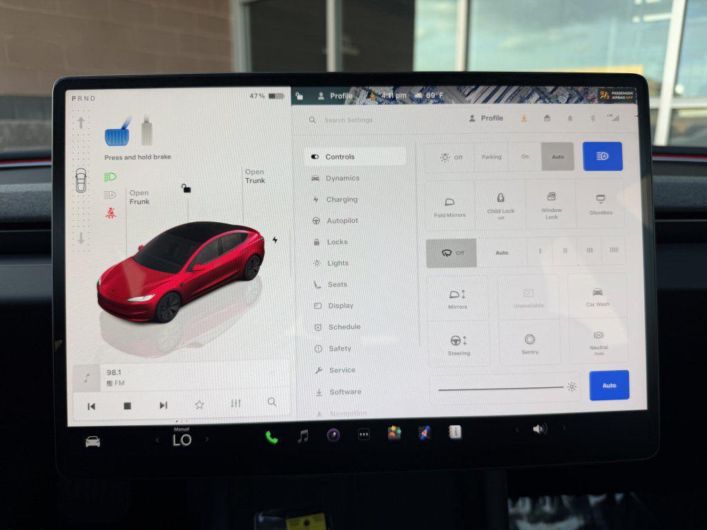 used 2024 Tesla Model 3 car, priced at $34,277