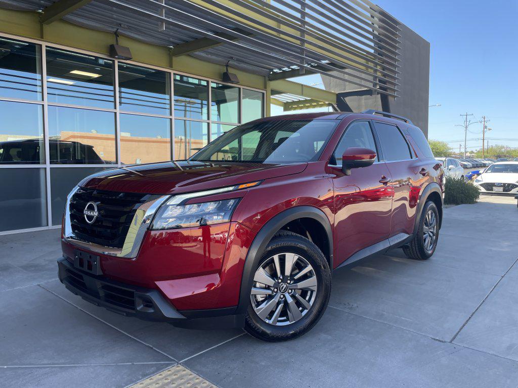 used 2024 Nissan Pathfinder car, priced at $29,477