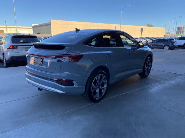 used 2023 Audi Q4 e-tron Sportback car, priced at $28,987