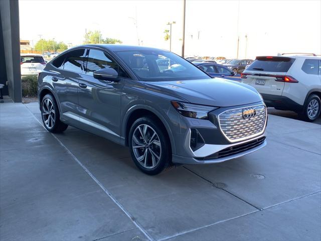 used 2023 Audi Q4 e-tron Sportback car, priced at $28,987