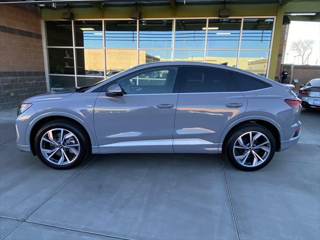 used 2023 Audi Q4 e-tron Sportback car, priced at $28,987