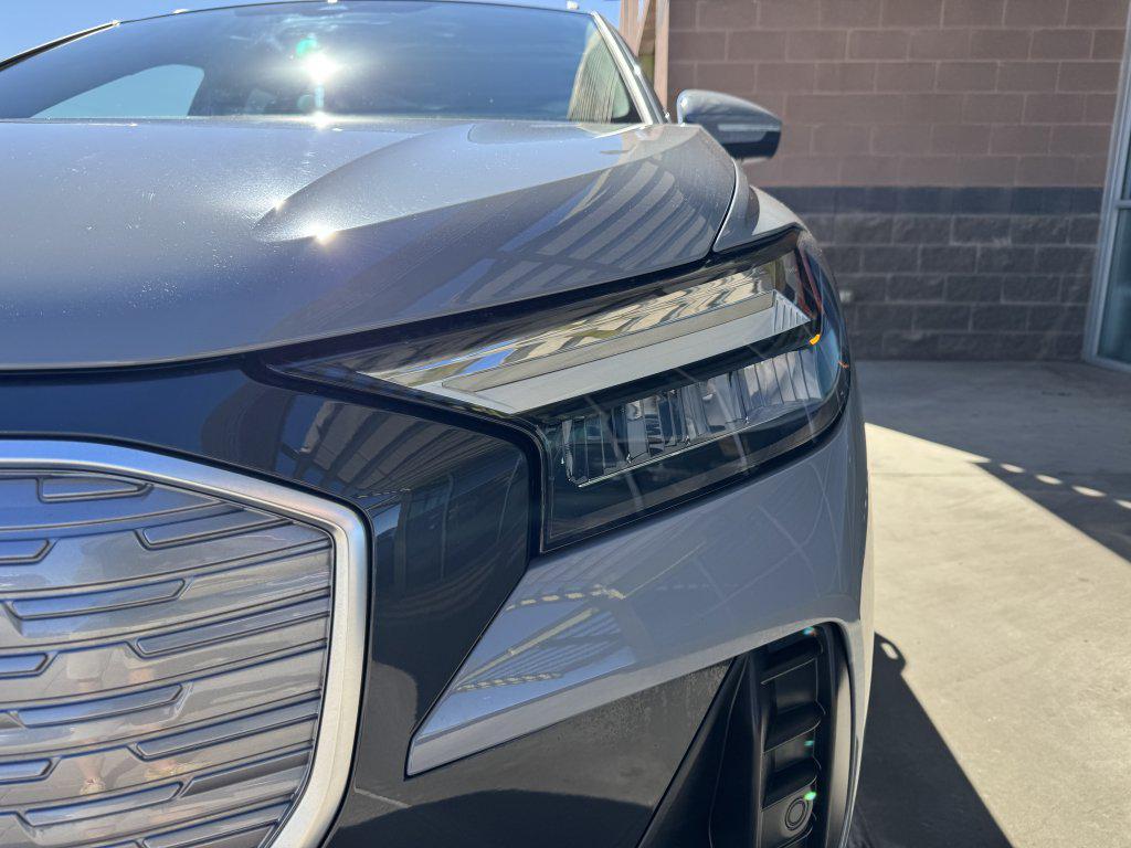 used 2023 Audi Q4 e-tron car, priced at $26,497