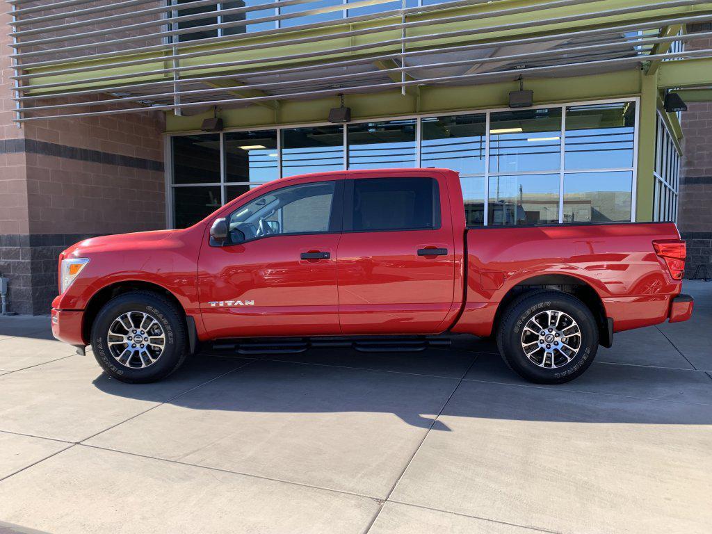used 2022 Nissan Titan car, priced at $27,697