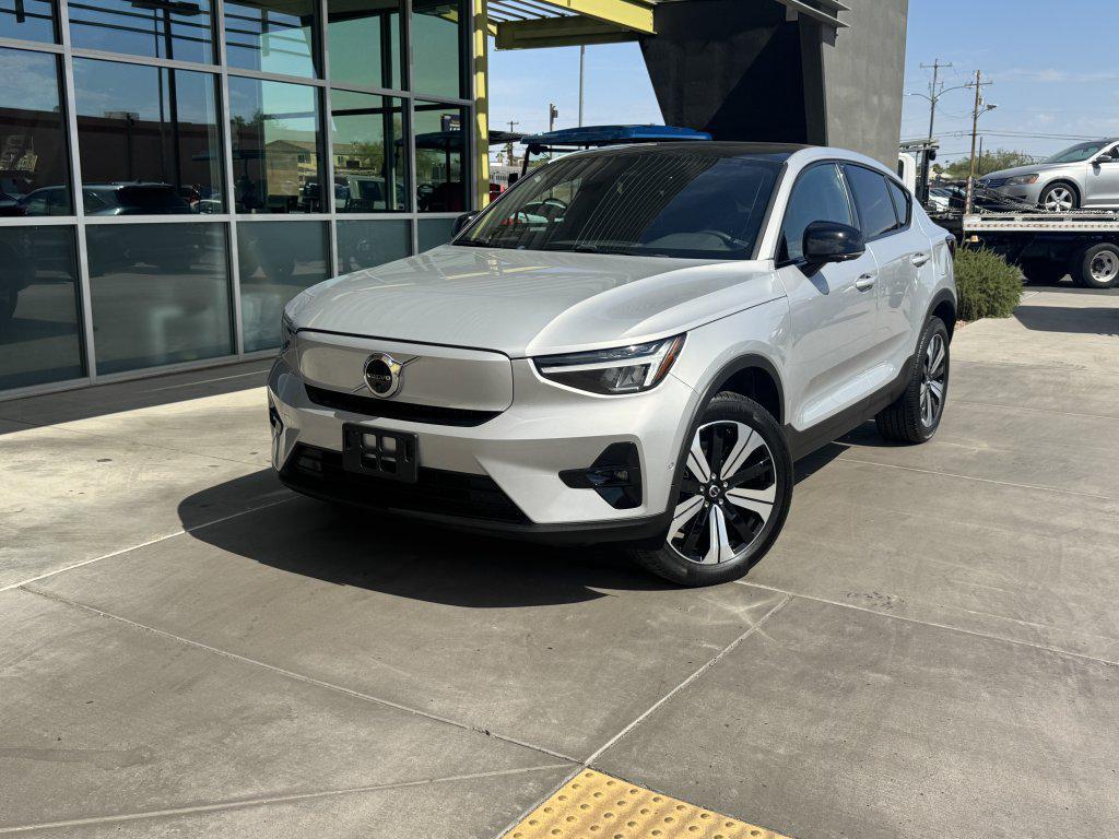 used 2023 Volvo C40 Recharge Pure Electric car, priced at $27,477