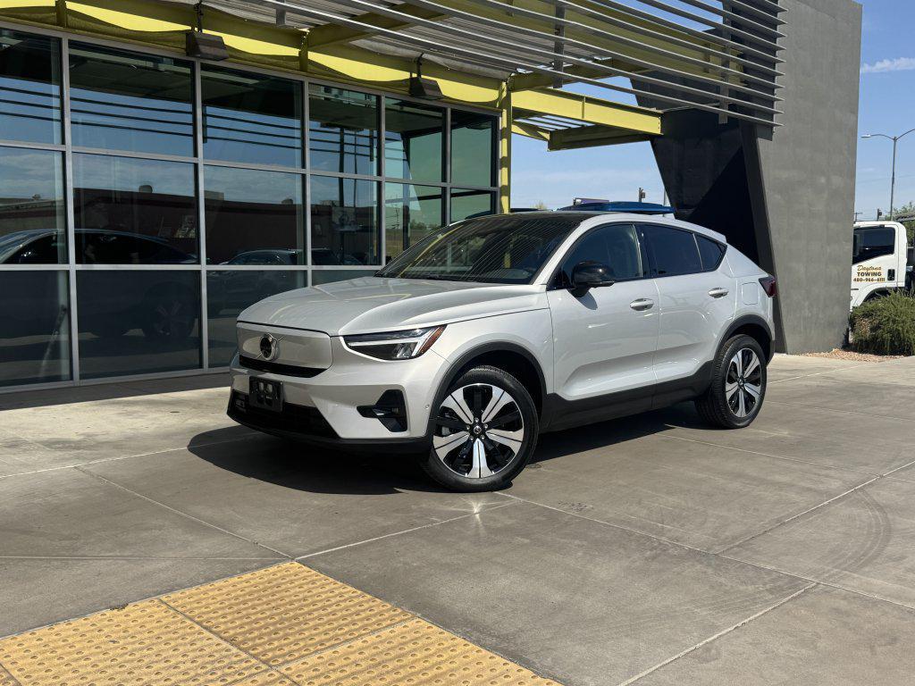 used 2023 Volvo C40 Recharge Pure Electric car, priced at $28,477