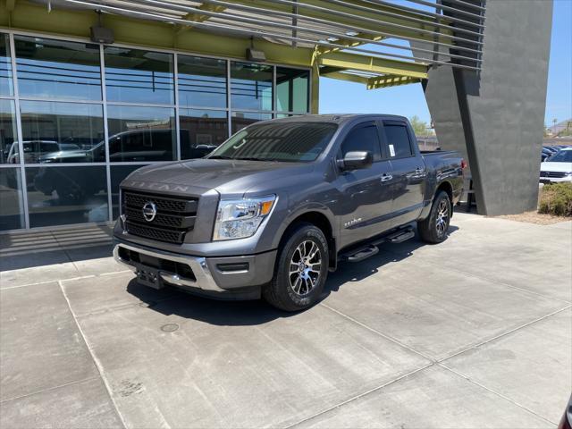 used 2021 Nissan Titan car, priced at $27,387