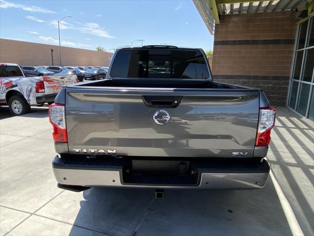 used 2021 Nissan Titan car, priced at $27,387