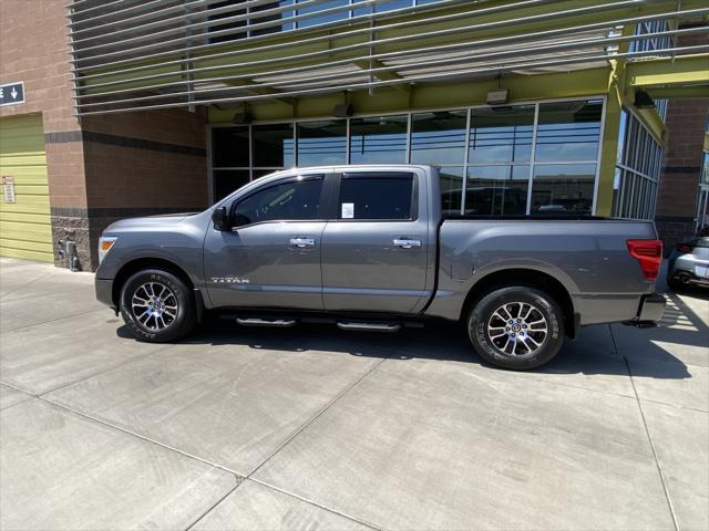 used 2021 Nissan Titan car, priced at $27,387