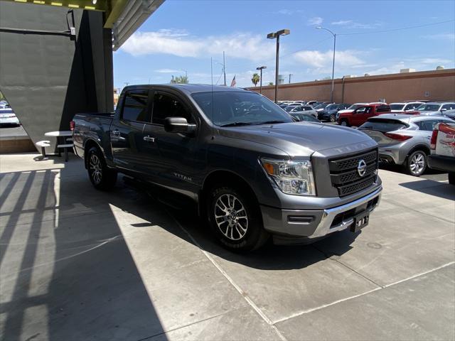 used 2021 Nissan Titan car, priced at $27,387