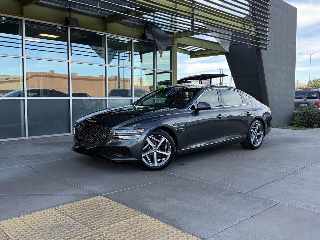 used 2024 Genesis G80 car, priced at $38,777