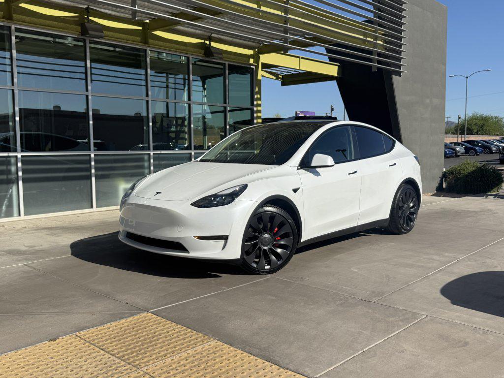used 2021 Tesla Model Y car, priced at $29,277