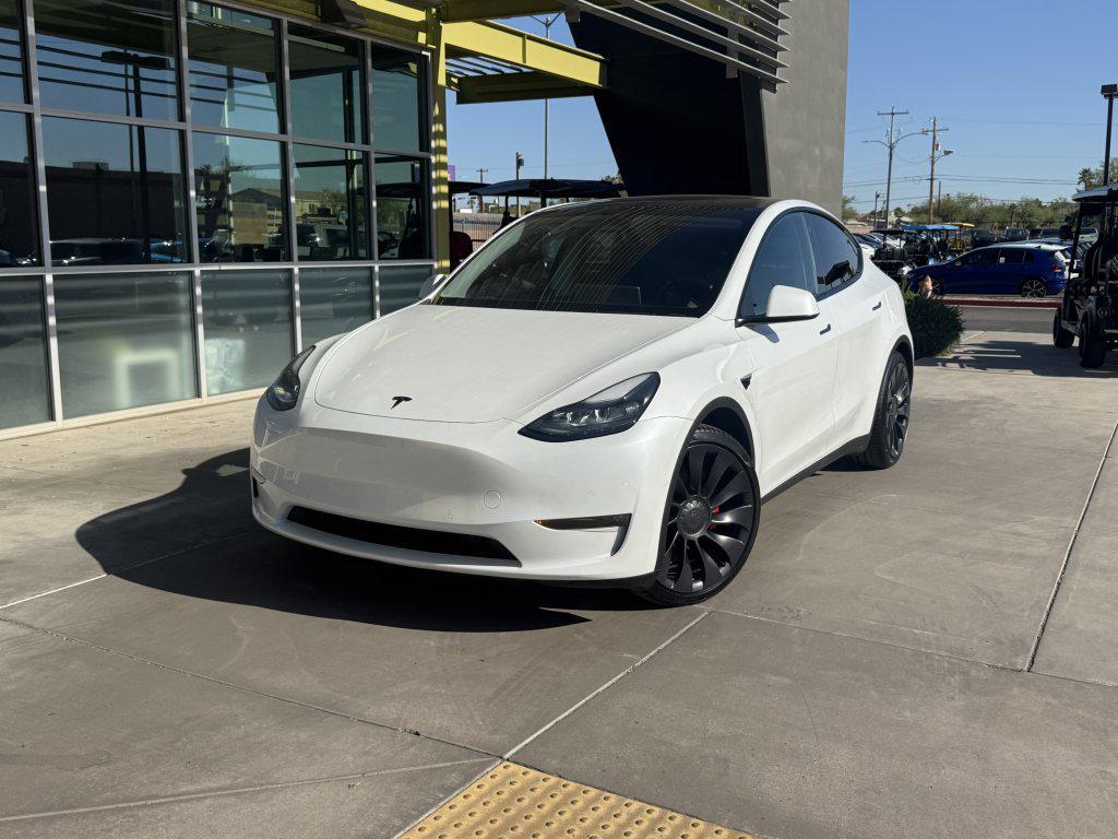 used 2021 Tesla Model Y car, priced at $29,277
