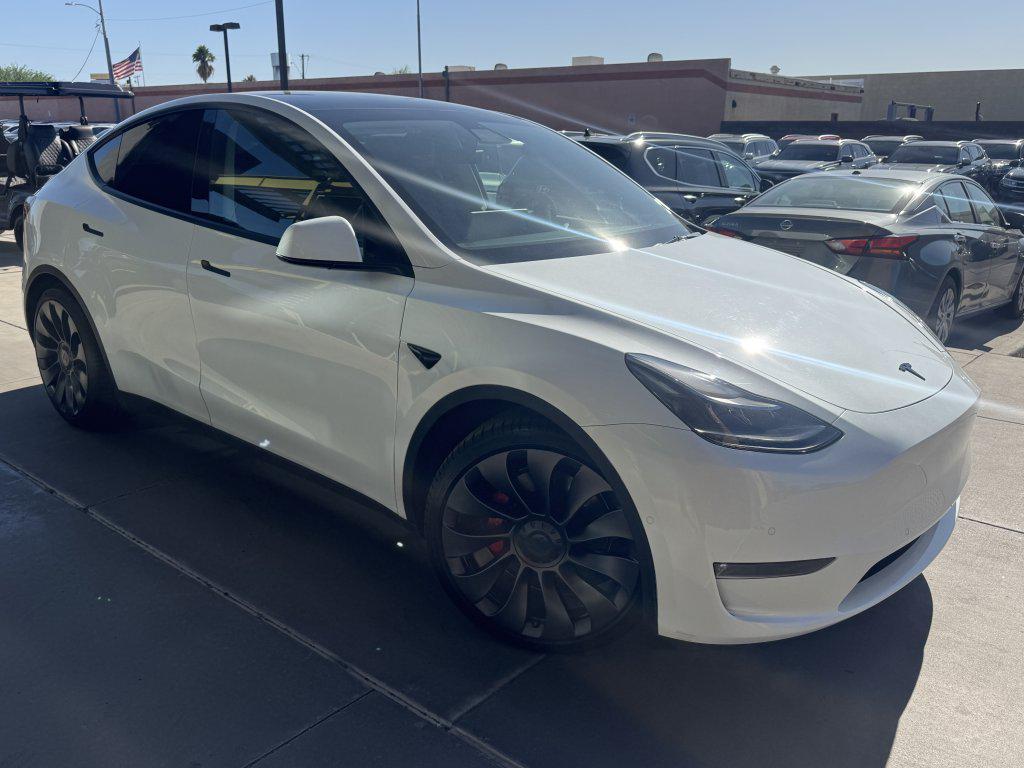 used 2021 Tesla Model Y car, priced at $29,277