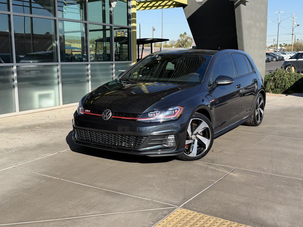 used 2019 Volkswagen Golf GTI car, priced at $18,477