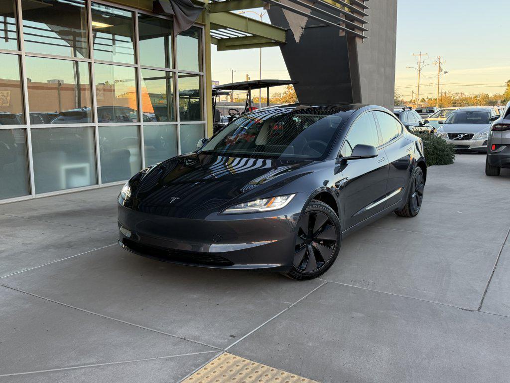 used 2025 Tesla Model 3 car, priced at $35,977
