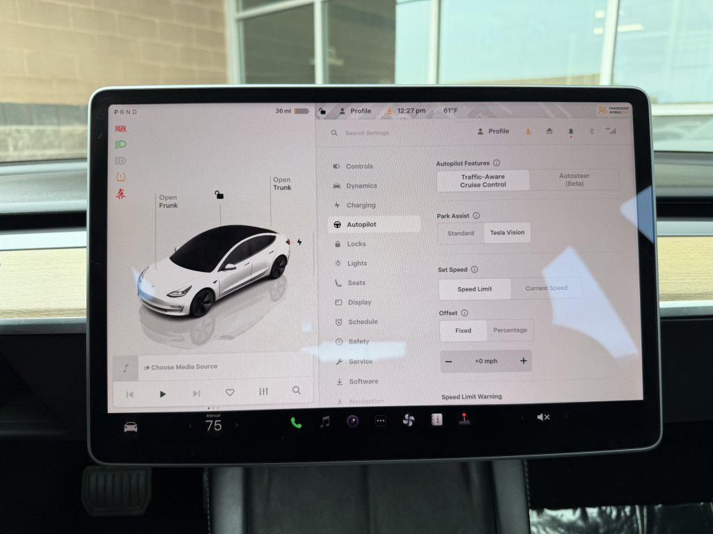 used 2022 Tesla Model 3 car, priced at $22,977