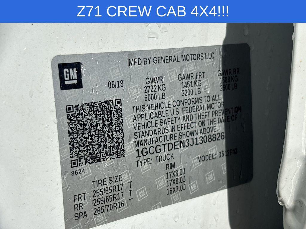 used 2018 Chevrolet Colorado car, priced at $20,978