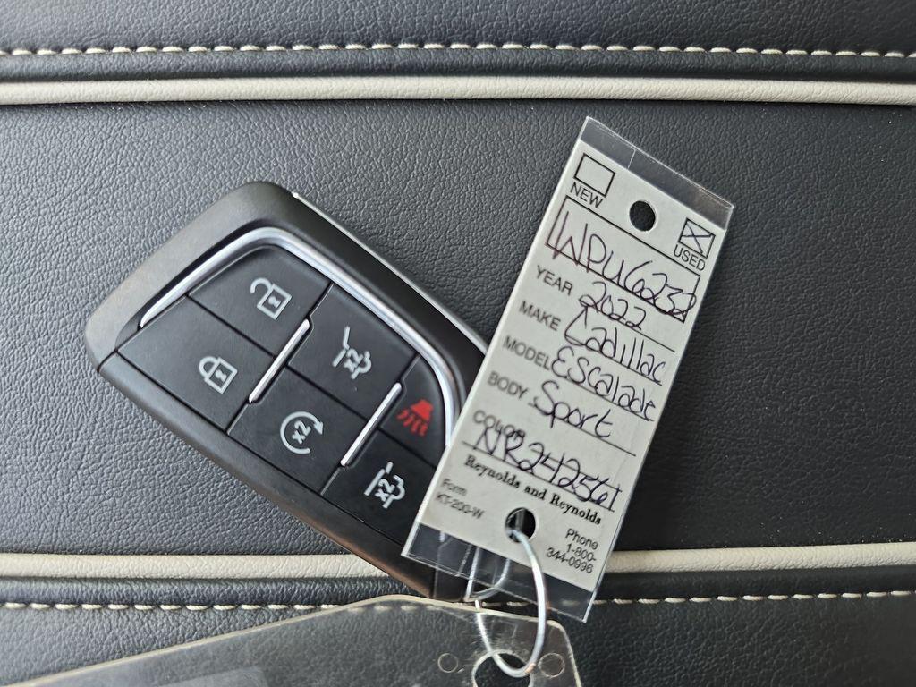 used 2022 Cadillac Escalade car, priced at $67,187