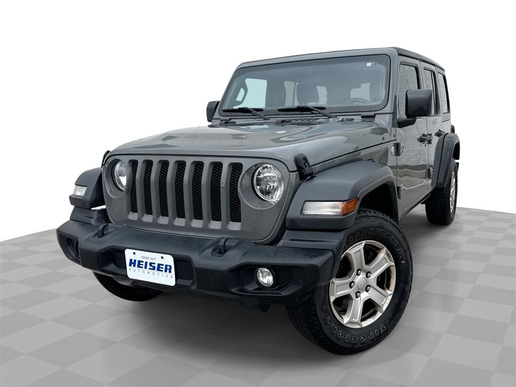 used 2019 Jeep Wrangler Unlimited car, priced at $17,219