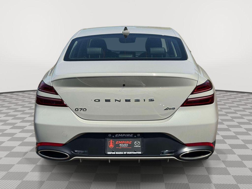 used 2025 Genesis G70 car, priced at $29,995