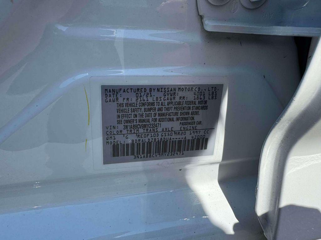 used 2021 Nissan Sentra car, priced at $14,695