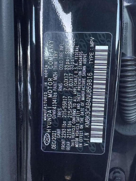 used 2022 Hyundai Kona car, priced at $20,622