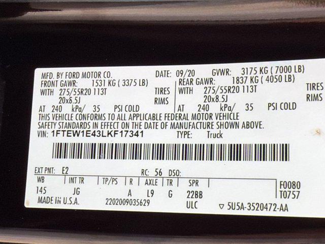 used 2020 Ford F-150 car, priced at $27,298