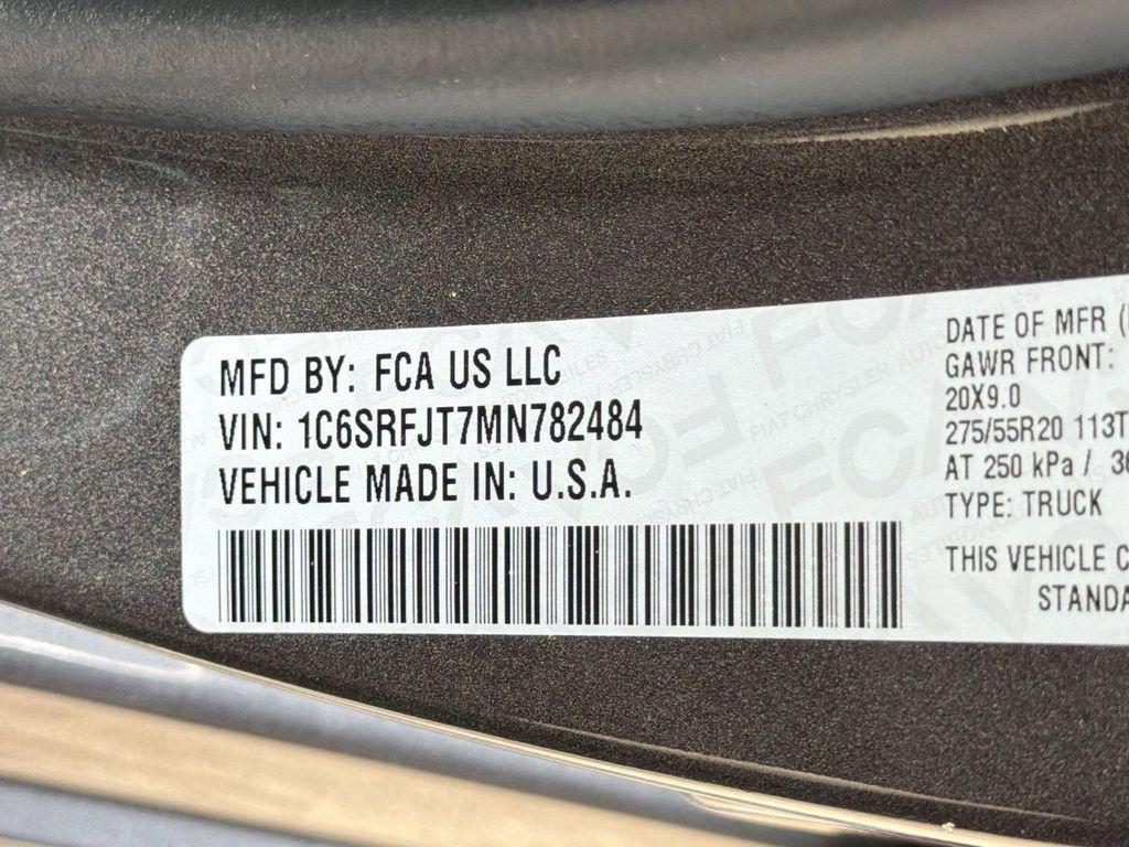 used 2021 Ram 1500 car, priced at $30,024