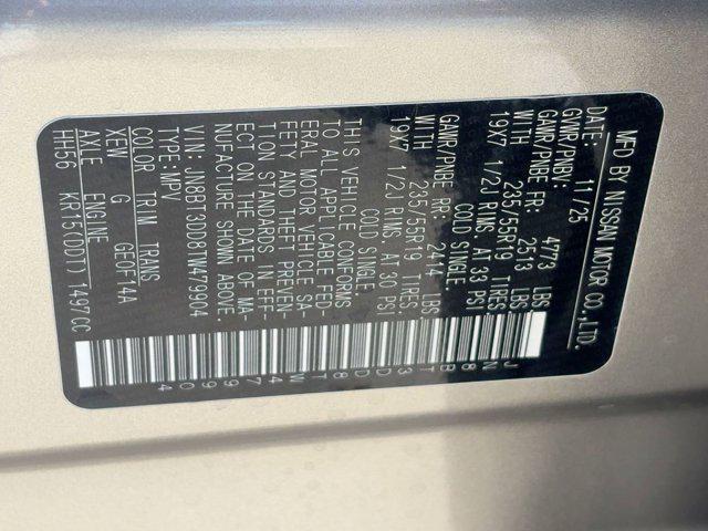 new 2026 Nissan Rogue car, priced at $42,940