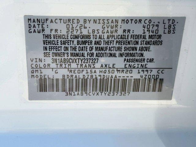 new 2026 Nissan Sentra car, priced at $23,091