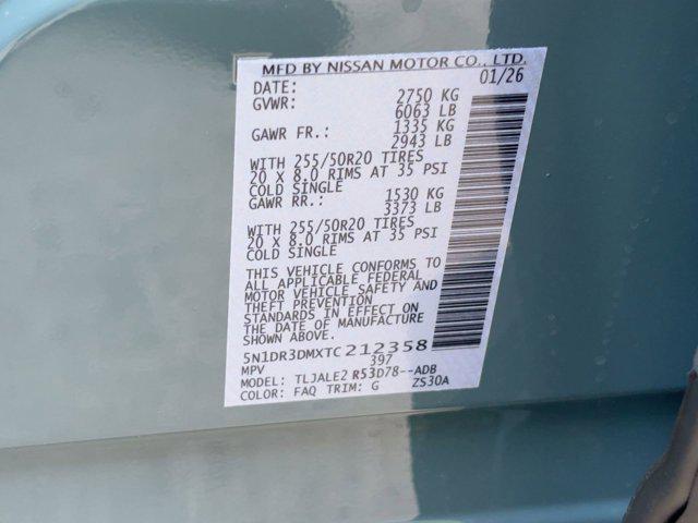 new 2026 Nissan Pathfinder car, priced at $47,291