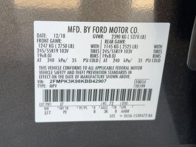 used 2019 Ford Edge car, priced at $11,997