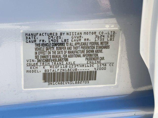 new 2025 Nissan Versa car, priced at $18,192