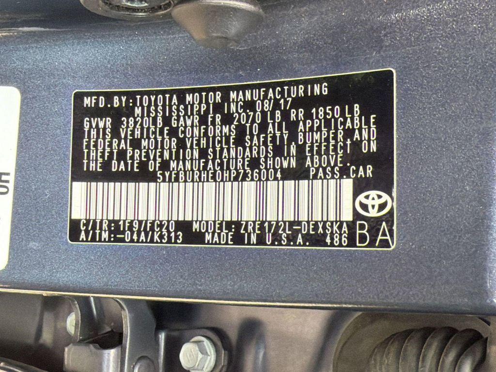 used 2017 Toyota Corolla car, priced at $16,224