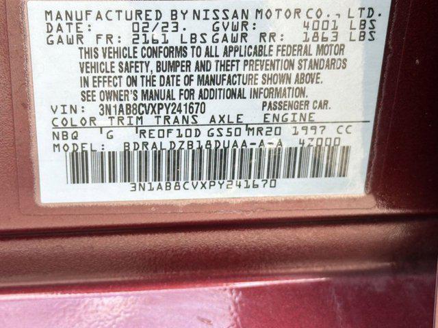 used 2023 Nissan Sentra car, priced at $17,221