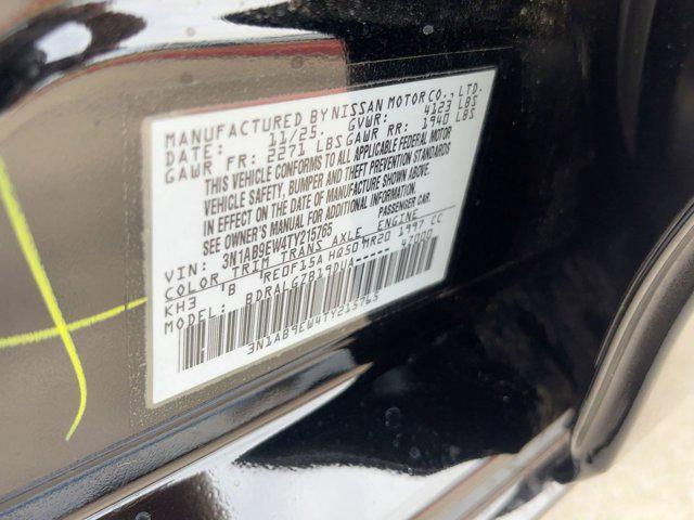 new 2026 Nissan Sentra car, priced at $27,691