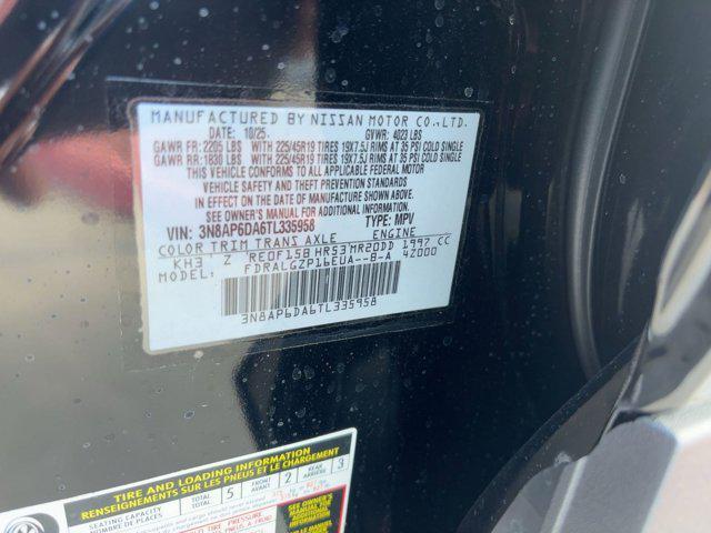 new 2026 Nissan Kicks car, priced at $26,892