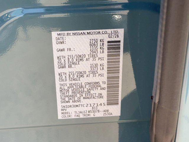 new 2026 Nissan Pathfinder car, priced at $46,791