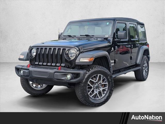 used 2020 Jeep Wrangler Unlimited car, priced at $20,901
